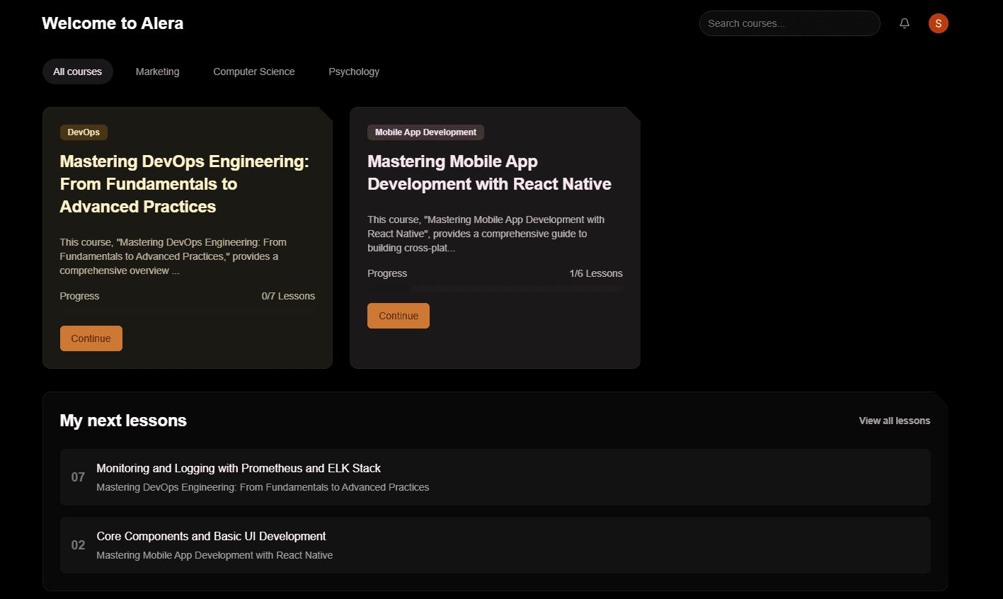 AI Course Generation